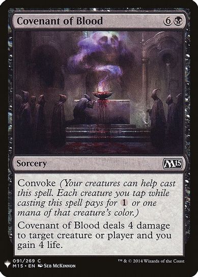 Covenant of Blood (91) [Mystery Booster Cards]