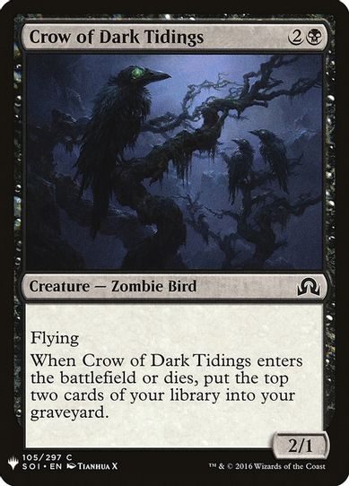 Crow of Dark Tidings (105) [Mystery Booster Cards]