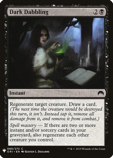 Dark Dabbling (89) [Mystery Booster Cards]