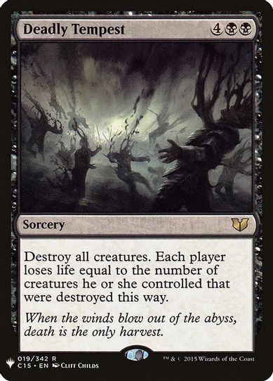 Deadly Tempest (19) [Mystery Booster Cards]