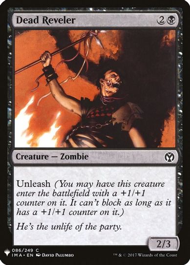Dead Reveler (86) [Mystery Booster Cards]