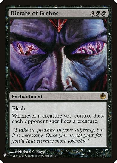Dictate of Erebos (65) [Mystery Booster Cards]