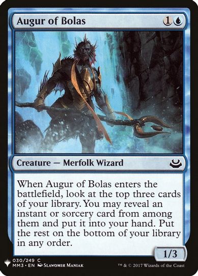 Augur of Bolas (30) [Mystery Booster Cards]