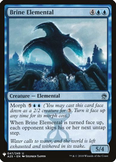 Brine Elemental (47) [Mystery Booster Cards]