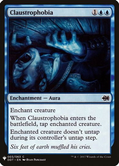 Claustrophobia (3) [Mystery Booster Cards]