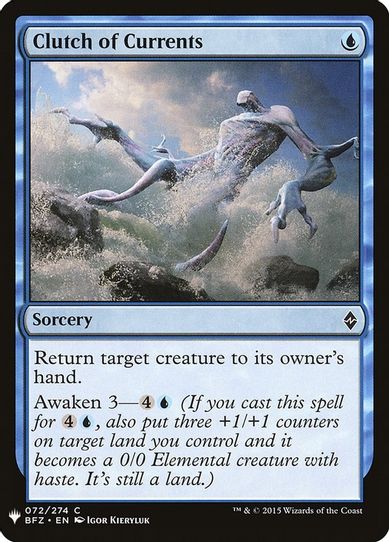Clutch of Currents (72) [Mystery Booster Cards]