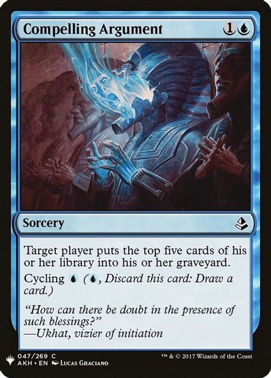 Compelling Argument (47) [Mystery Booster Cards]