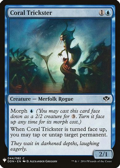 Coral Trickster (44) [Mystery Booster Cards]