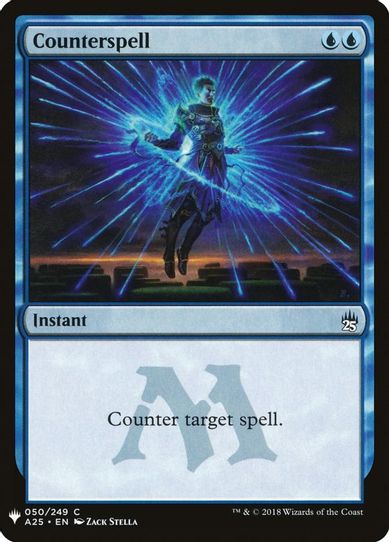Counterspell (A) (50) [Mystery Booster Cards]