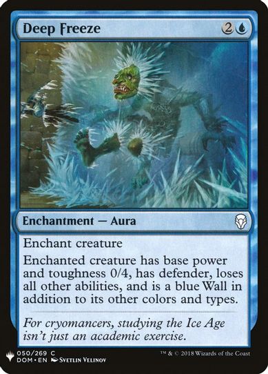 Deep Freeze (50) [Mystery Booster Cards]