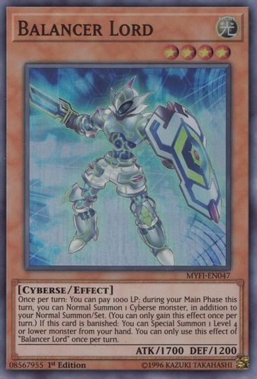 Balancer Lord (MYFI-EN047) [Mystic Fighters]