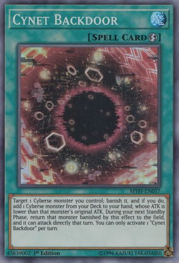 Cynet Backdoor (MYFI-EN057) [Mystic Fighters]