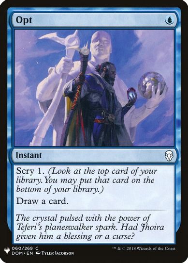 Opt (60) [Mystery Booster Cards]
