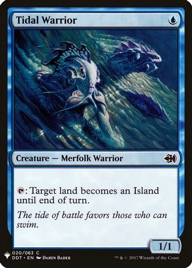 Tidal Warrior (20) [Mystery Booster Cards]