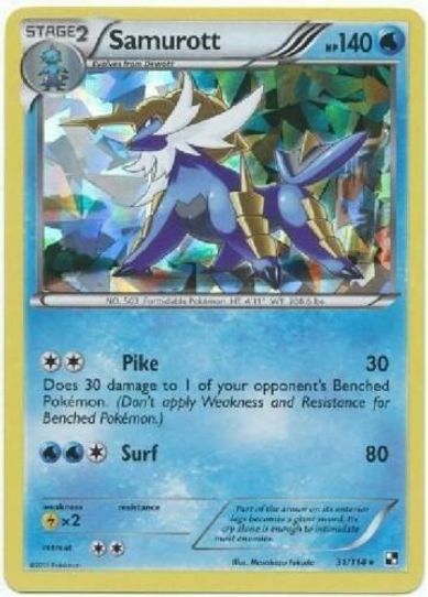 Samurott 31/114 (Cracked Ice Holo) [Deck Exclusives]