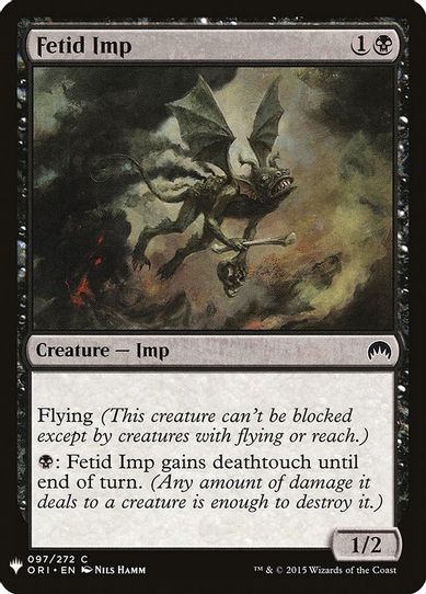 Fetid Imp (97) [Mystery Booster Cards]
