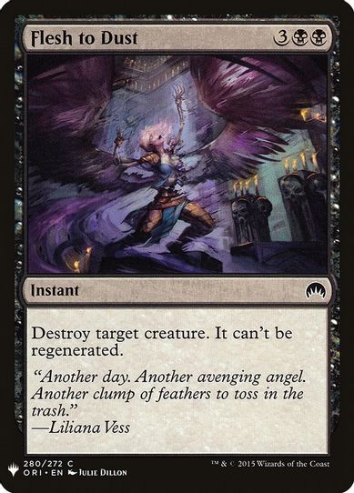 Flesh to Dust (280) [Mystery Booster Cards]