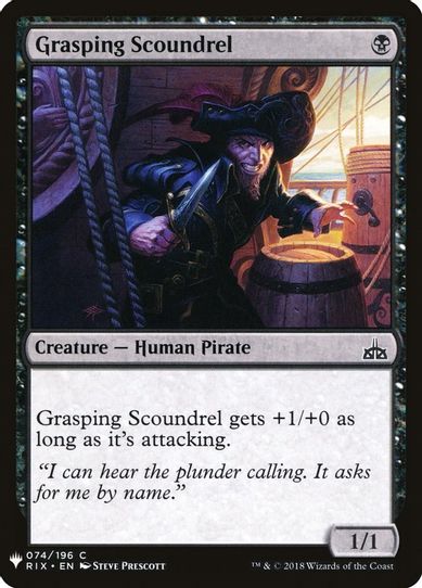Grasping Scoundrel (74) [Mystery Booster Cards]