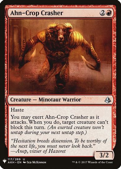 Ahn-Crop Crasher (117) [Mystery Booster Cards]