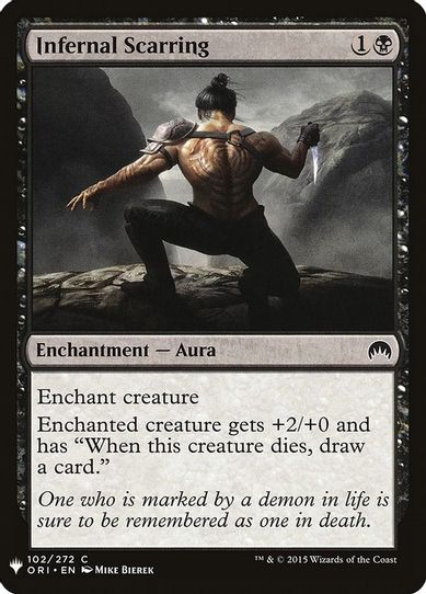 Infernal Scarring (102) [Mystery Booster Cards]