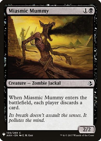 Miasmic Mummy (100) [Mystery Booster Cards]