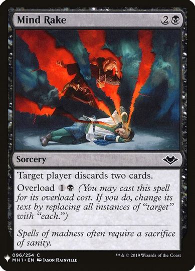 Mind Rake (96) [Mystery Booster Cards]
