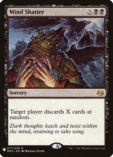 Mind Shatter (77) [Mystery Booster Cards]