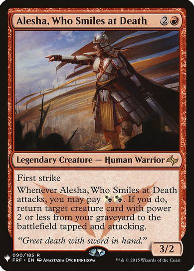 Alesha, Who Smiles at Death (90) [Mystery Booster Cards]