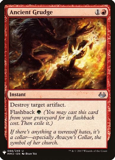 Ancient Grudge (88) [Mystery Booster Cards]