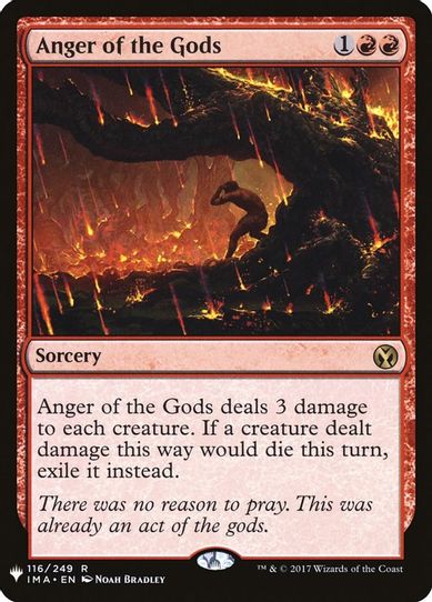 Anger of the Gods (116) [Mystery Booster Cards]