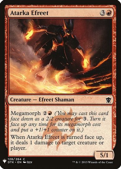 Atarka Efreet (128) [Mystery Booster Cards]