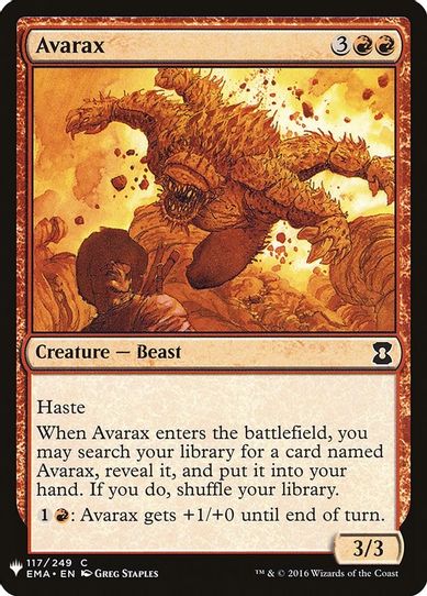 Avarax (117) [Mystery Booster Cards]