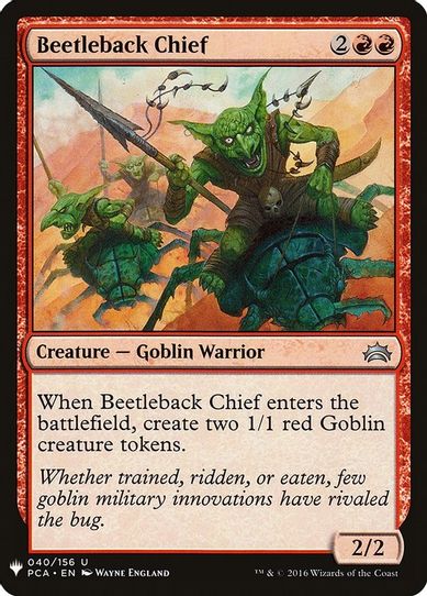 Beetleback Chief (40) [Mystery Booster Cards]
