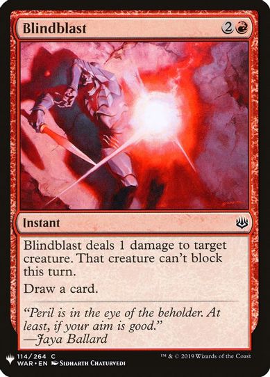 Blindblast (114) [Mystery Booster Cards]