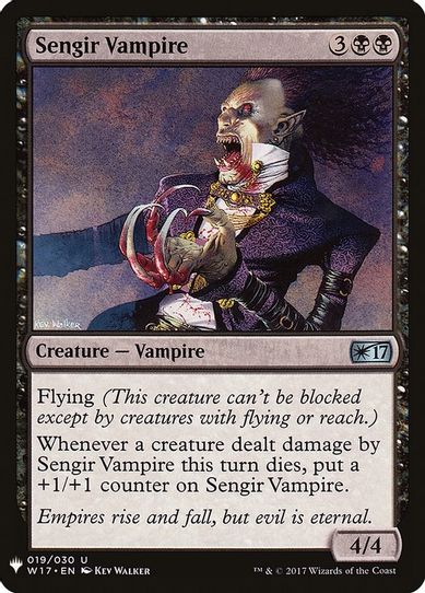 Sengir Vampire (19) [Mystery Booster Cards]