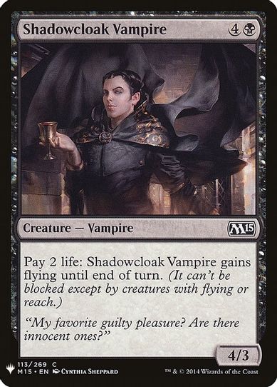 Shadowcloak Vampire (113) [Mystery Booster Cards]