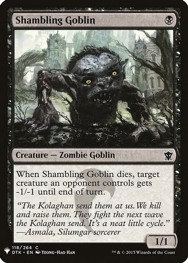 Shambling Goblin (118) [Mystery Booster Cards]
