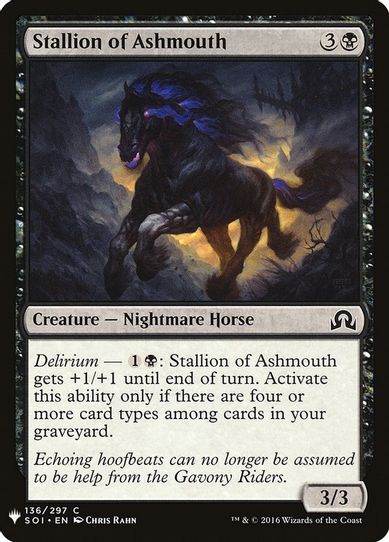 Stallion of Ashmouth (136) [Mystery Booster Cards]