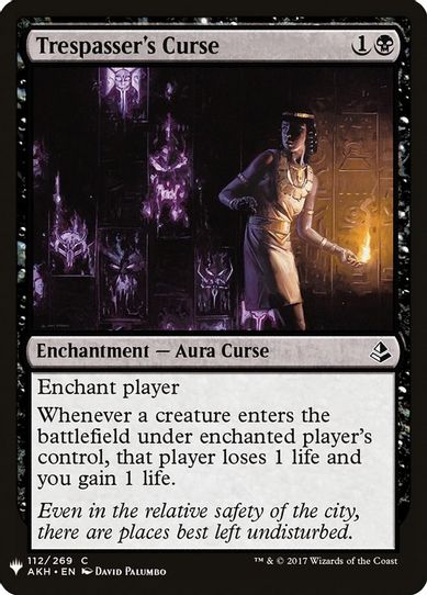 Trespasser's Curse (112) [Mystery Booster Cards]
