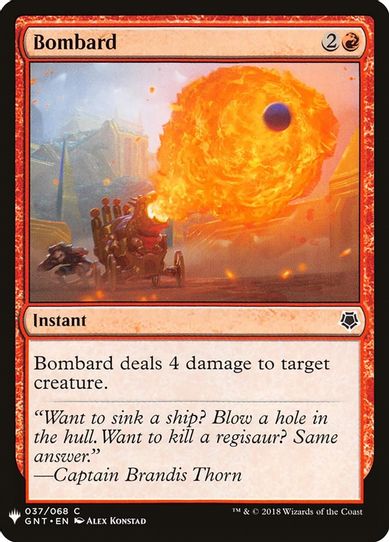 Bombard (37) [Mystery Booster Cards]