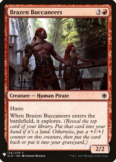 Brazen Buccaneers (134) [Mystery Booster Cards]