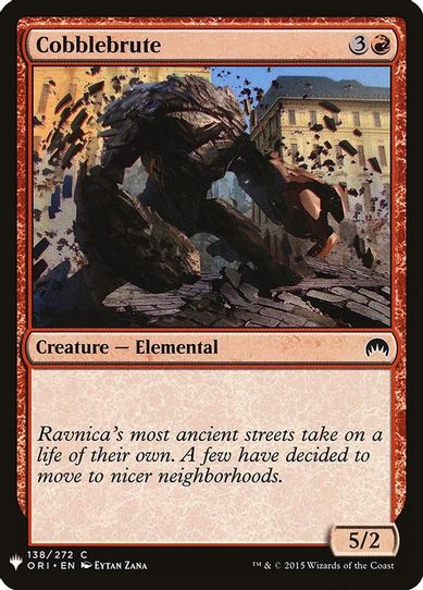 Cobblebrute (138) [Mystery Booster Cards]