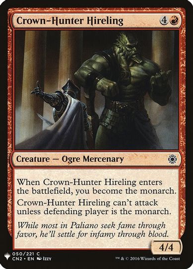 Crown-Hunter Hireling (50) [Mystery Booster Cards]