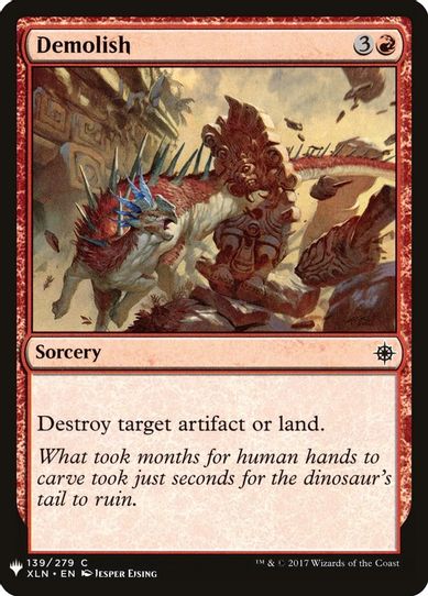 Demolish (139) [Mystery Booster Cards]