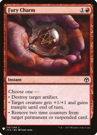 Fury Charm (130) [Mystery Booster Cards]
