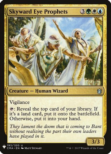 Skyward Eye Prophets (193) [Mystery Booster Cards]