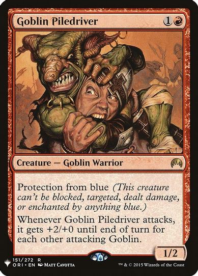 Goblin Piledriver (151) [Mystery Booster Cards]