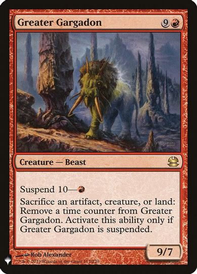 Greater Gargadon (117) [Mystery Booster Cards]