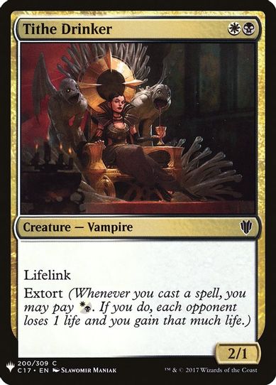Tithe Drinker (200) [Mystery Booster Cards]