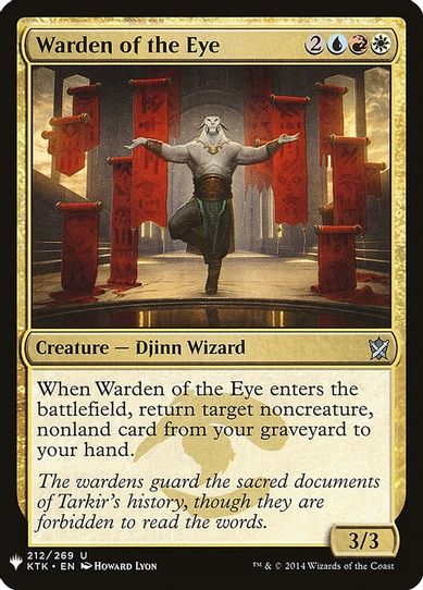 Warden of the Eye (212) [Mystery Booster Cards]